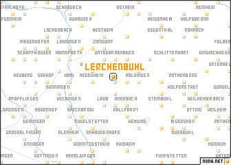 map of Lerchenbühl