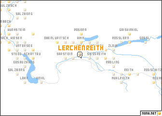 map of Lerchenreith