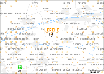 map of Lerche