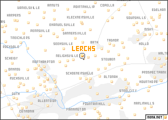 map of Lerchs