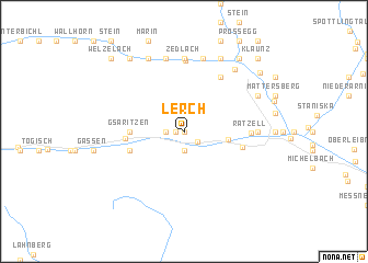 map of Lerch