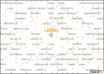 map of Le Réel