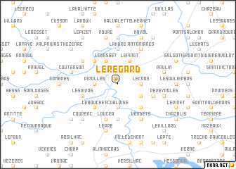 map of Le Regard