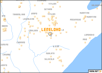 map of Lereloho