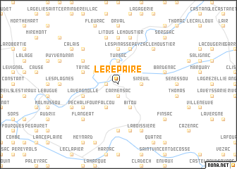 map of Le Repaire