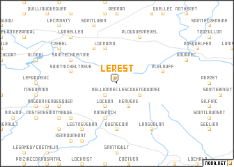 map of Le Rest