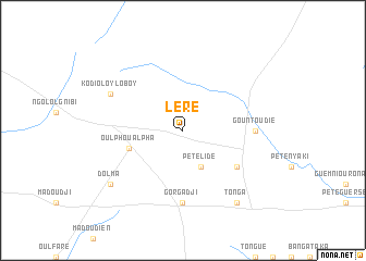 map of Lèré