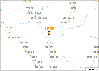 map of Lere