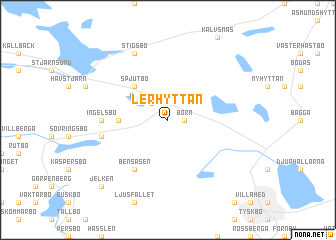 map of Lerhyttan