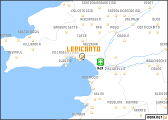 map of Le Ricanto