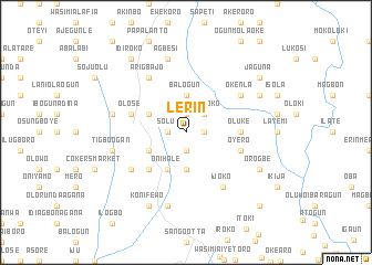 map of Lerin