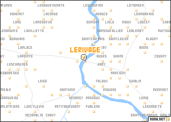 map of Le Rivage