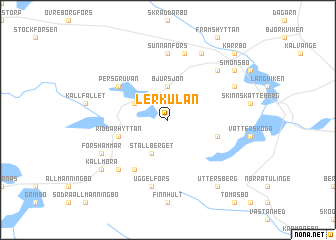 map of Lerkulan