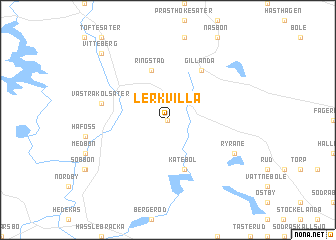 map of Lerkvilla
