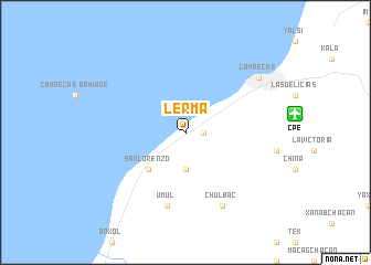 map of Lerma