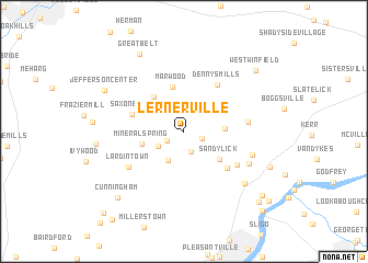 map of Lernerville