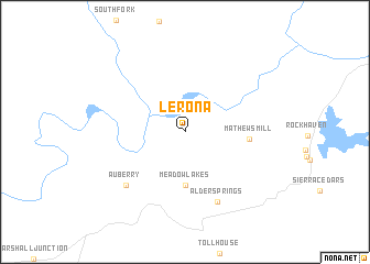 map of Lerona