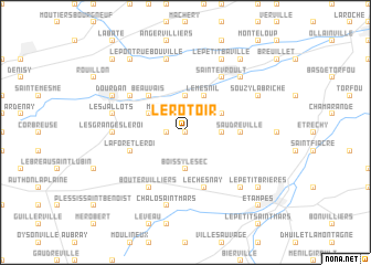 map of Le Rotoir