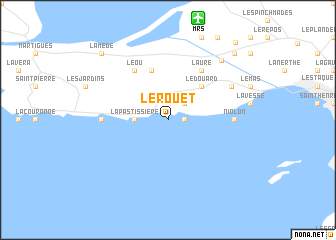 map of Le Rouet