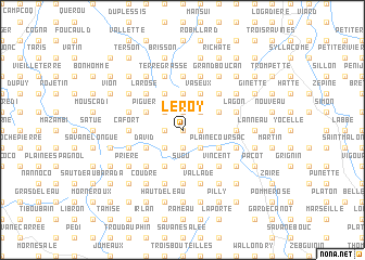 map of Leroy