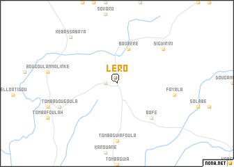 map of Léro