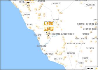 map of Lèro