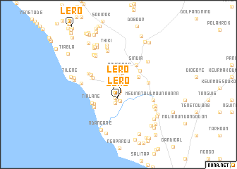 map of Lèro