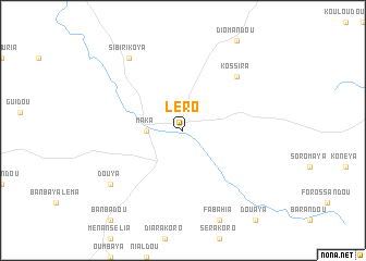 map of Léro