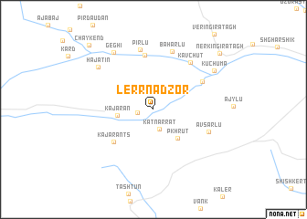 map of Lerrnadzor