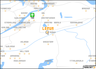 map of Lerum