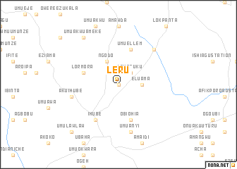 map of Leru