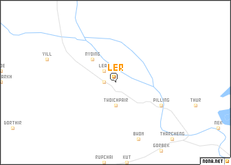 map of Ler