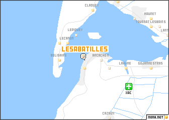 map of Les Abatilles