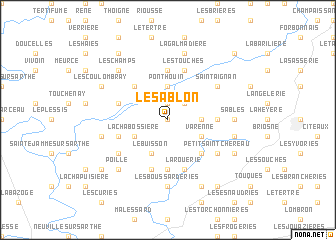 map of Le Sablon