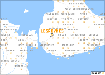 map of Les Abymes