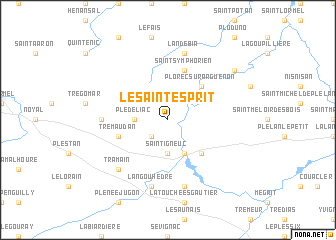 map of Le Saint-Esprit