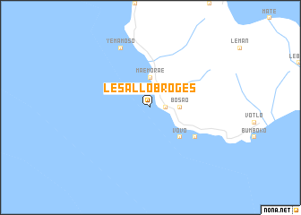 map of Les Allobroges