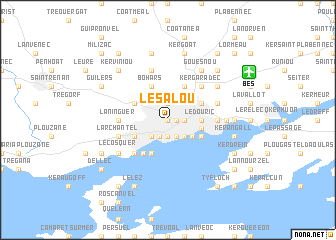 map of Le Salou