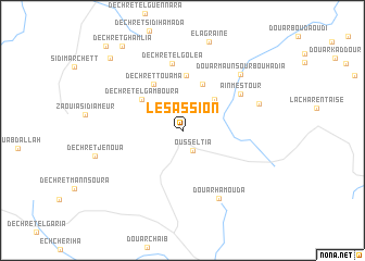 map of Les Assion