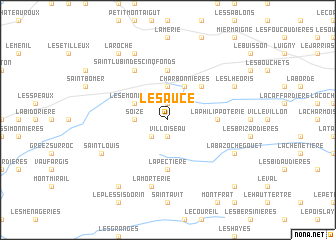 map of Le Sauce