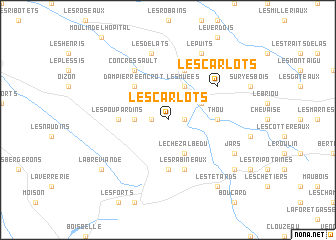 map of Les Carlots