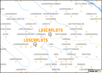 map of Les Carlots