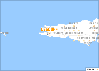 map of Lescoff