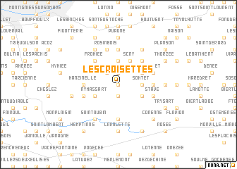 map of Les Croisettes