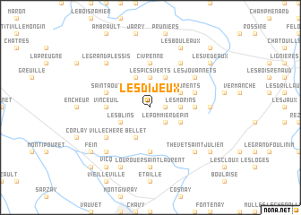 map of Les Dijeux