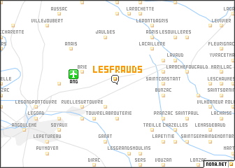 map of Les Frauds