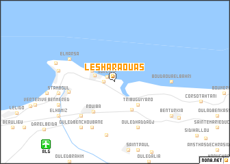 map of Les Haraouas