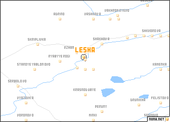 map of Lesha