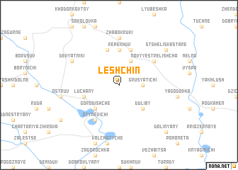 map of Leshchin