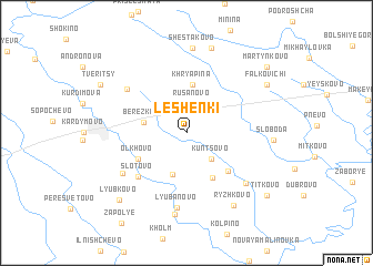 map of Leshen\